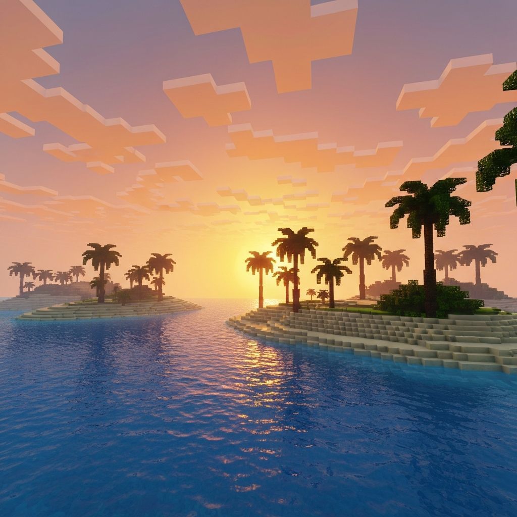Tropical Minecraft Paradise